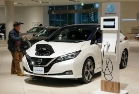 Nissan Leaf стал первым